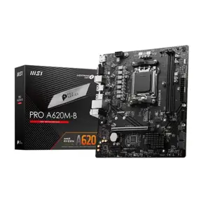 MSI PRO A620M-B, AMD A620, AM5, DDR5, mATX, 7E28-017R