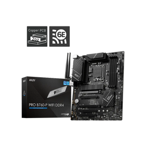 MSI Pro B760-P WIFI, Intel B760, LGA 1700, DDR4, ATX, 7D98-001R