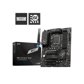 MSI Pro B760-P WIFI, Intel B760, LGA 1700, DDR4, ATX, 7D98-001R