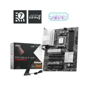MSI PRO B840-P WiFi, AMD B840, AM5, ATX, 7E57-001R