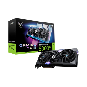 MSI RTX 5060Ti Gaming Trio OC, 8GB GDDR7, NVIDIA GeForce, V536-004R, G506T-8GTC