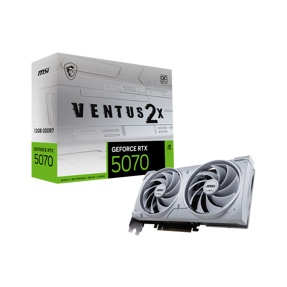 MSI RTX5070 Ventus 2x OC White, 12GB GDDR7, NVIDIA GeForce, V532-004R, G5070-12V2CW