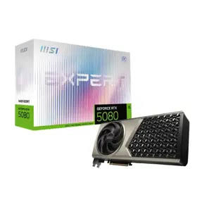 MSI RTX5080 EXPERT OC, 16GB GDDR7, NVIDIA GeForce, V531-438R, G5080-16EC