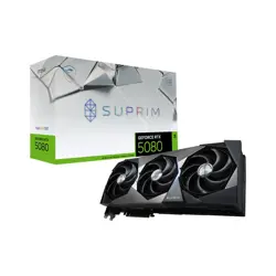 MSI RTX5080 SUPRIM SOC, 16GB, GDDR7, NVIDIA GeForce, V531-009R, G5080-16SPS