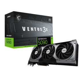 MSI RTX5090 Ventus 3X OC, NVIDIA GeForce, 32GB GDDR7, V530-060R