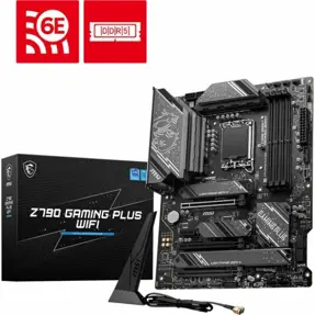 MSI Z790 Gaming Plus WIFI, Intel Z790, LGA 1700, DDR5, ATX, 7E06-026R