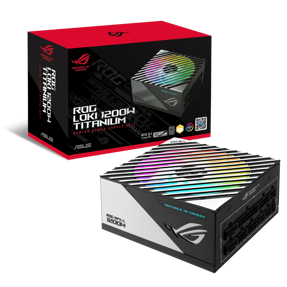 Napajanje ASUS 1200W ROG-LOKI-1200P-SFX-L-GAMING, SFX-L, Full modular, 80 PLUS Titanium, ATX 3.0, 90YE00N0-B0NA00