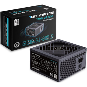 Napajanje Bit Force 500W TITAN BS-500, 80 PLUS