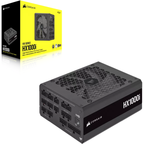 Napajanje Corsair 1000W HX1000i, Black, 2023, Full modular, 80 PLUS Platinum, ATX 3.1, CP-9020259-EU