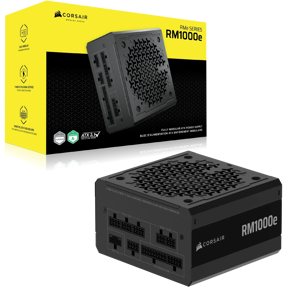 Napajanje Corsair 1000W RM1000e, Black, 2025, Full modular, 80 PLUS Gold, ATX 3.1, CP-9020297-EU