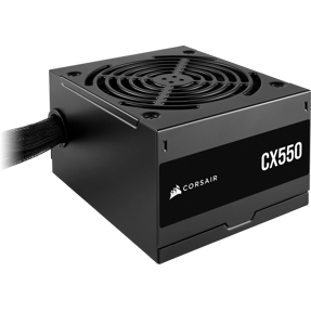 Napajanje Corsair 550W CX550, Black, 2023, 80 PLUS Bronze, CP-9020277-EU