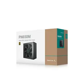Napajanje DeepCool 650W, PN650M, Modular, 80 PLUS Gold, ATX 3.1, R-PN650M-FC0B-EU