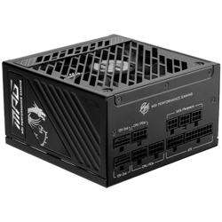 Napajanje MSI 1000W MPG A1000GS, Full modular, PCIE5, 80 PLUS Gold, ATX 3.1, MPG_A1000GS_PCIE5