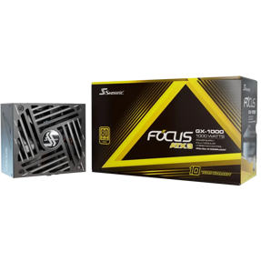 Napajanje Seasonic 1000W FOCUS GX-1000, Full modular, 80 PLUS Gold, ATX 3.1,  FOCUS-GX-1000-V4