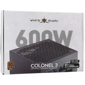 Napajanje White Shark 600W GPSU-B600S COLONEL-3, Full Modular, 80 PLUS Bronze