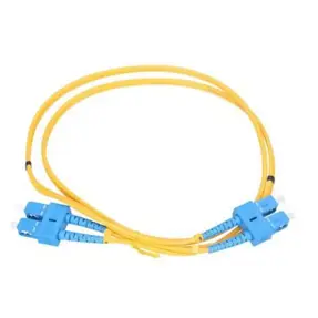 NFO Patch cord, SC/UPC-SC/UPC, Singlemode 9/125, G.652D, 3mm, Duplex, 1m, NFO-PCDSM-15109
