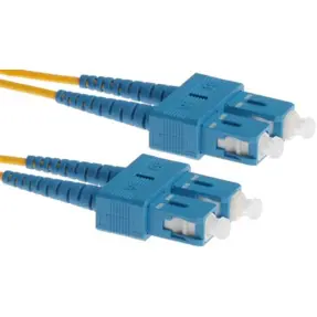 NFO Patch cord, SC/UPC-SC/UPC, Singlemode 9/125, G.657.A2, 2mm, LSZH, Duplex, 2m, PCDSM-15110