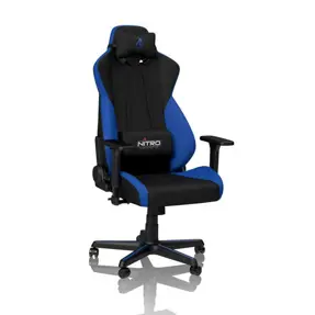 Nitro Concepts gaming stolica S300, Black/Blue, NC-S300-BB