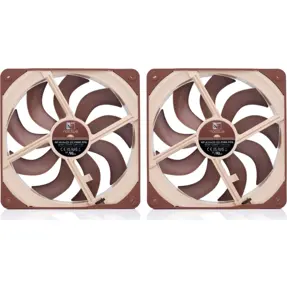 Noctua ventilator 140mm NF-A14x25 G2 PWM Sx2-PP 2-pack
