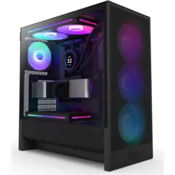 NZXT Midi Tower H5 Flow RGB 2024 Black Window, CC-H52FB-R1