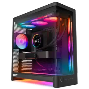 NZXT Midi Tower H6 Flow RGB+ (2026) Black Window, CC-H62FB-P1