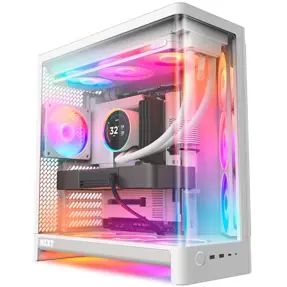 NZXT Midi Tower H6 Flow RGB+ (2026) White Window, CC-H62FW-P1
