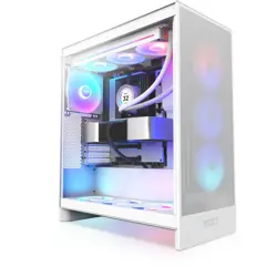 NZXT Midi Tower H7 Flow RGB 2024 White, CM-H72FW-R1