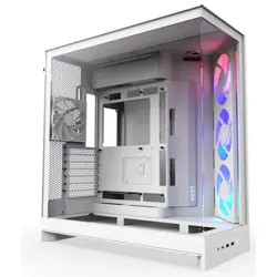 NZXT Midi Tower H9 Flow RGB (2025) White Window, CM-H92FW-R1