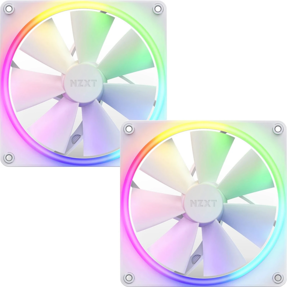 NZXT ventilator 140mm F140 RGB, Twin-Pack, White, RF-D14DF-W1