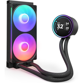 NZXT vodeno hlađenje Kraken Elite 240 RGB, LCD, 240mm, RL-KR24E-B2