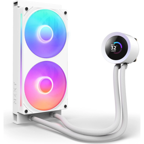 NZXT vodeno hlađenje Kraken Plus 240 RGB, LCD, 240mm, White, RL-KR240-W2