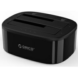 Orico docking stanica 2×2.5"/3.5" SATA HDD, funkcija kloniranja, USB-A 3.0, 6228US3-C, 37179