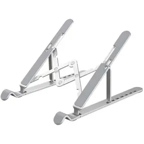 Orico stalak za prijenosno računalo 10-17'', sklopivi, Aluminij, PFB-A21-SV-BP