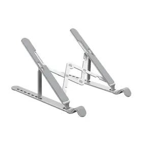 Orico stalak za prijenosno računalo 10-17'', sklopivi, Aluminij, PFB-A21-SV-BP