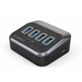 Orico USB-C hub 4-port, 4x USB-A 3.2 Gen1, M3U3-4A-05-BK-BP