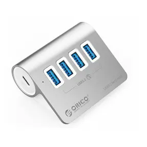 Orico USB-C hub 4-port, 4x USB-A 3.2 Gen1, M3U4-05-SV-BP