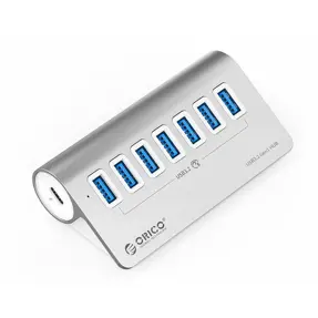 Orico USB-C hub 7-port, 7x USB-A 3.2 Gen2, M3U7-G2-05-SV-BP