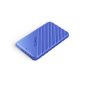 Orico vanjsko kućište 2.5" SATA HDD/SSD, do 9.5 mm, tool free, USB3.0 Micro-B, Blue, 25PW1-U3-BL-EP