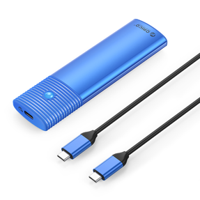 Orico vanjsko kućište M.2 NVMe 2230-2280, USB3.2 Gen2, Type-C, ALU Blue, PWM2-G2-BL-EP