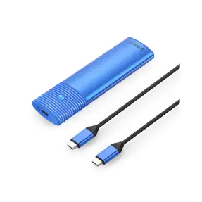 Orico vanjsko kućište NVMe M.2 SSD, USB3.2 Gen2, Type-C, ALU Blue, PWM2-G2-BL-EP