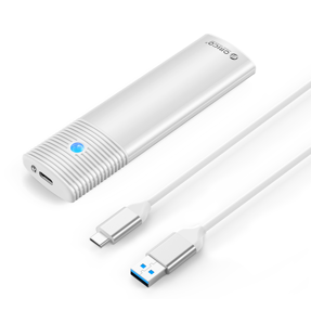 Orico vanjsko kućište M.2 NVMe 2230-2280, USB3.2 Gen2, Type-C, ALU White, PWM2-G2-WH-EP