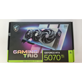 OUTLET- MSI RTX5070Ti Gaming Trio OC, 16GB GDDR7, NVIDIA GeForce, V531-240R, G507T-16GTC