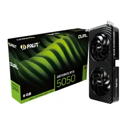 Palit RTX5050 Dual, 8GB GDDR6, NE65050019P1-GB2070D