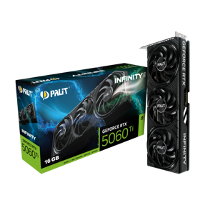 Palit RTX5060Ti Infinity 3, 16GB GDDR7, NVIDIA GeForce, NE7506T019T1-GB2061S