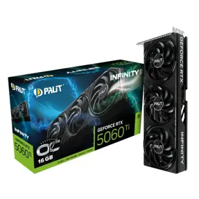 Palit RTX5060Ti Infinity 3 OC, 16GB GDDR7, NVIDIA GeForce, NE7506TS19T1-GB2061S