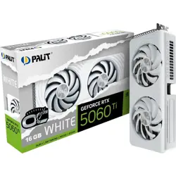 Palit RTX5060Ti White, 16GB GDDR7, NVIDIA GeForce, NE7506TU19T1-GB2061M