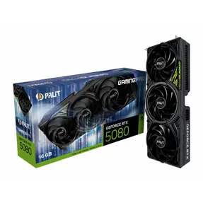 Palit RTX5080 GamingPro, 16GB GDDR7, NVIDIA GeForce, NE75080019T2-GB2031A
