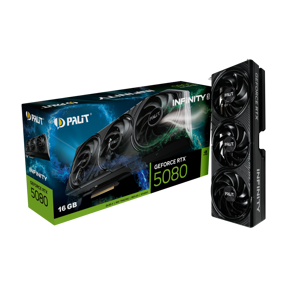 Palit RTX5080 Infinity 3, 16GB GDDR7, NVIDIA GeForce, NE75080019T2-GB2035S