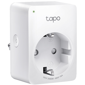 Pametna utičnica TP-Link Tapo P110M, Wi-Fi (2.4GHz) Matter, bijela (Google Assistant, Alexa)