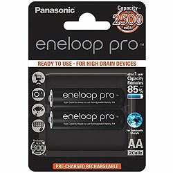 Panasonic baterije AA Eneloop 2 kom. XX/Pro, 5410853064145